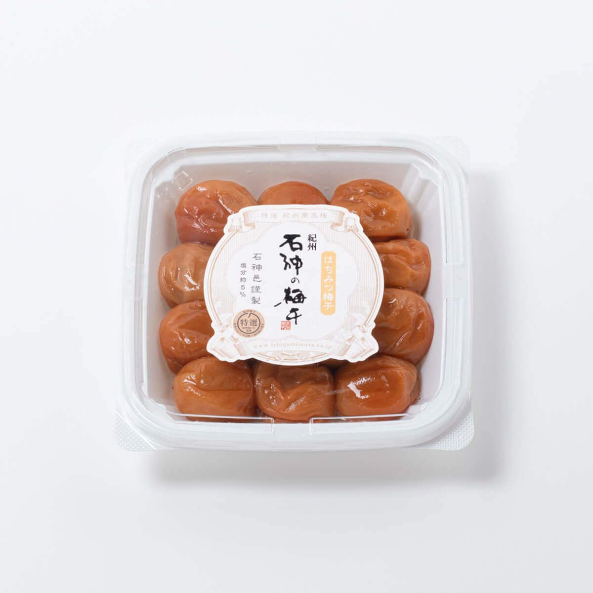 紀州南高梅 はちみつ梅干 PET容器 400g　石神邑オンラインショップ