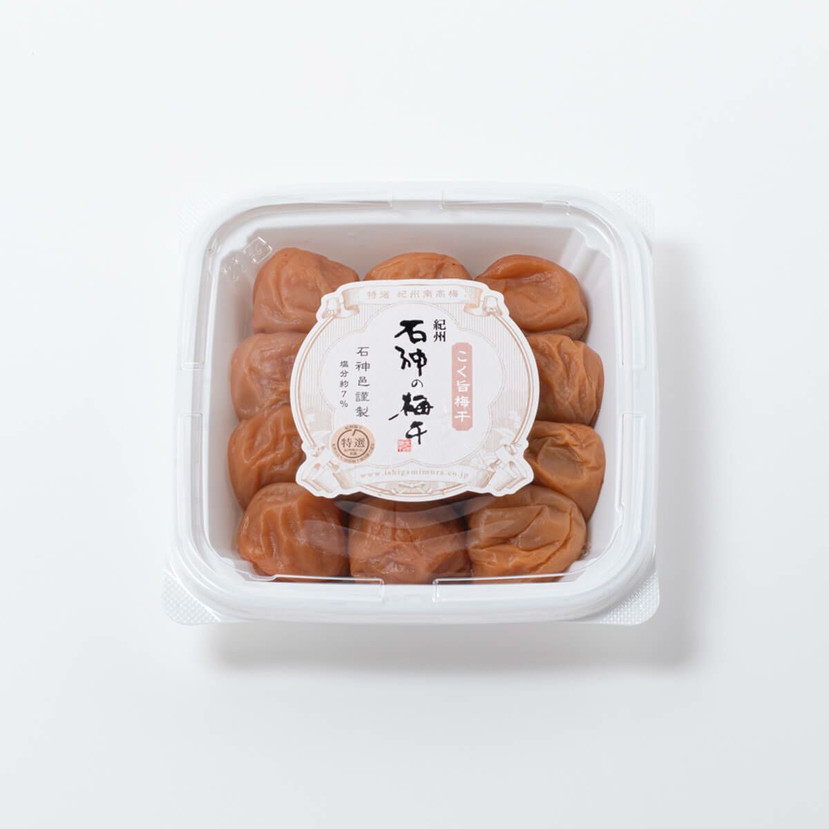 紀州南高梅 こく旨梅干 ペット容器 400g　石神邑オンラインショップ