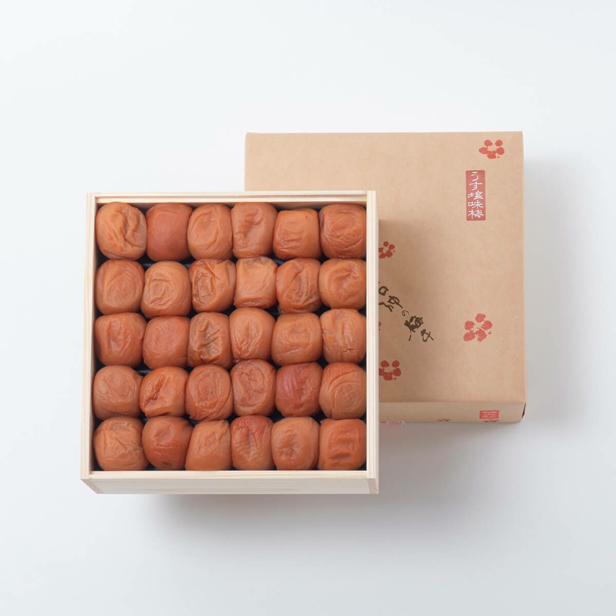 うす塩味梅干 特大粒 木箱 1.6kg　石神邑オンラインショップ