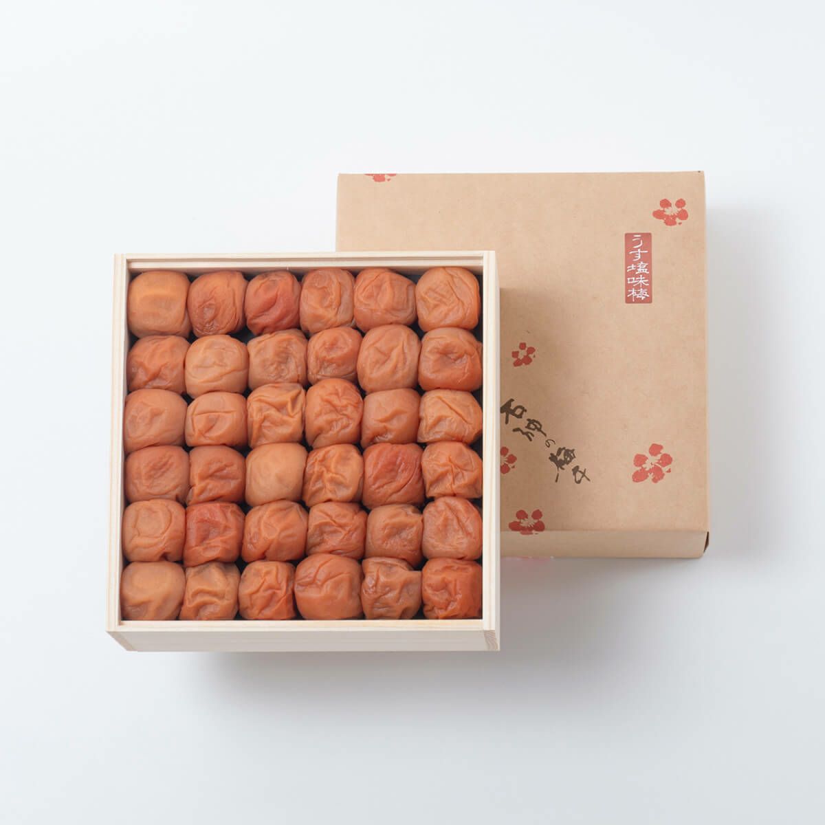 うす塩味梅干 木箱 1.2kg　石神邑オンラインショップ