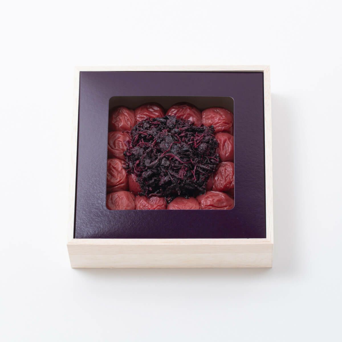 紀州南高梅 しそ漬梅干 木箱 400g　石神邑オンラインショップ