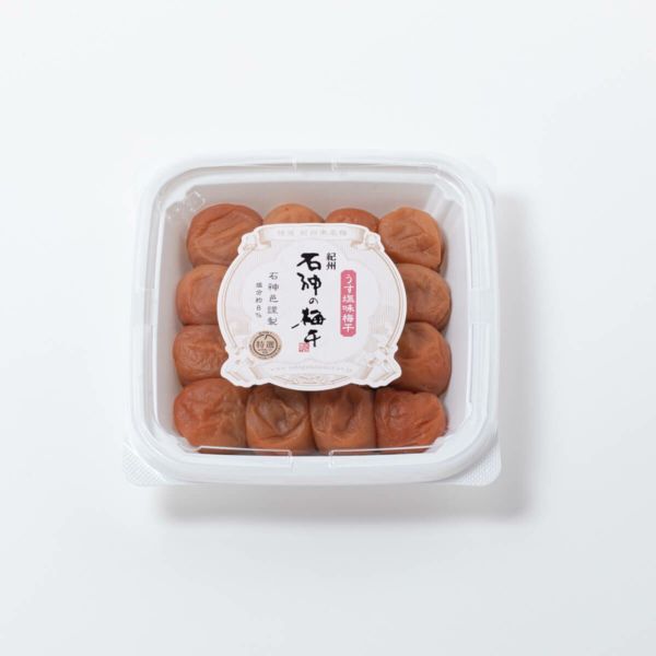 うす塩味梅干 ペット容器 400g　石神邑オンラインショップ