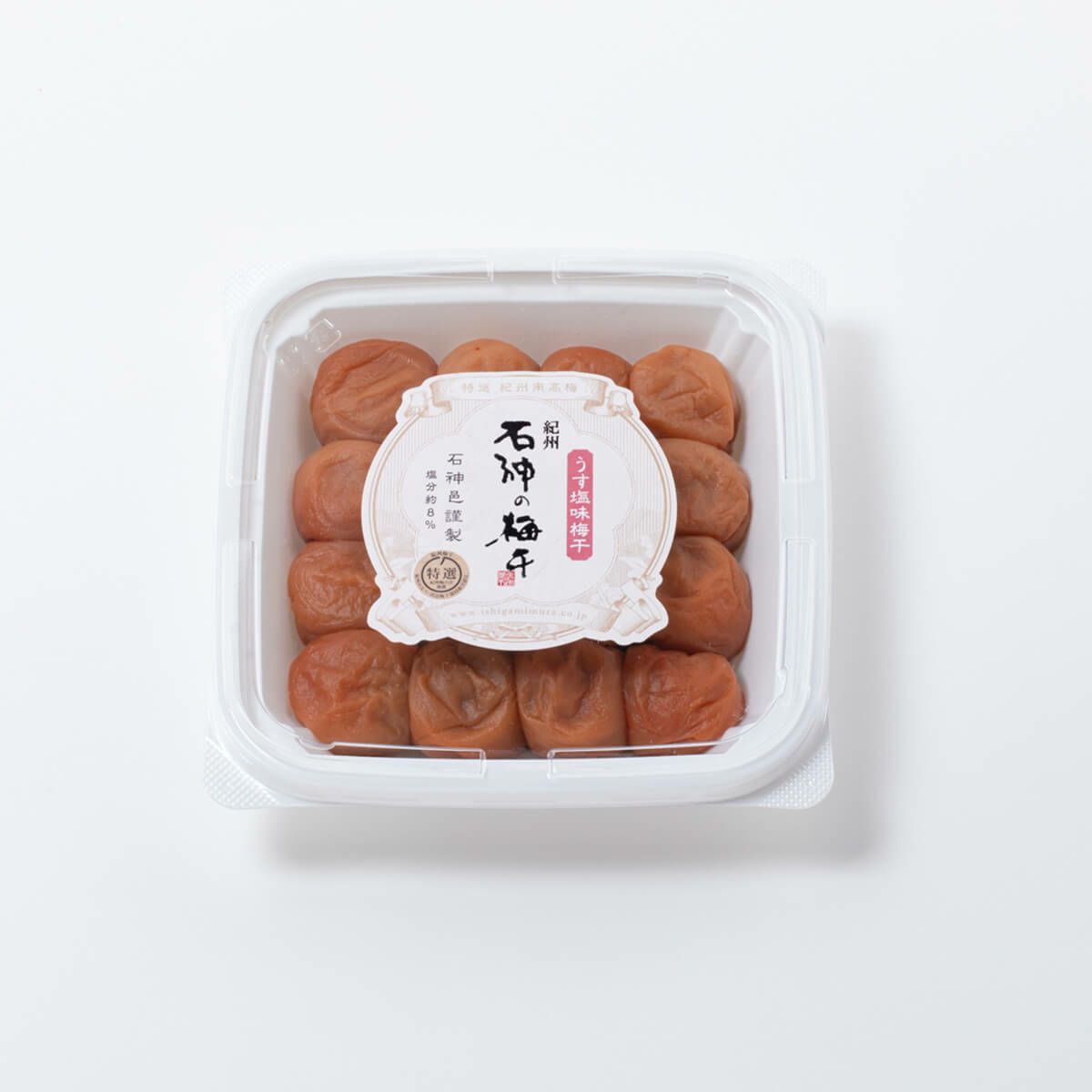 うす塩味梅干 ペット容器 400g　石神邑オンラインショップ