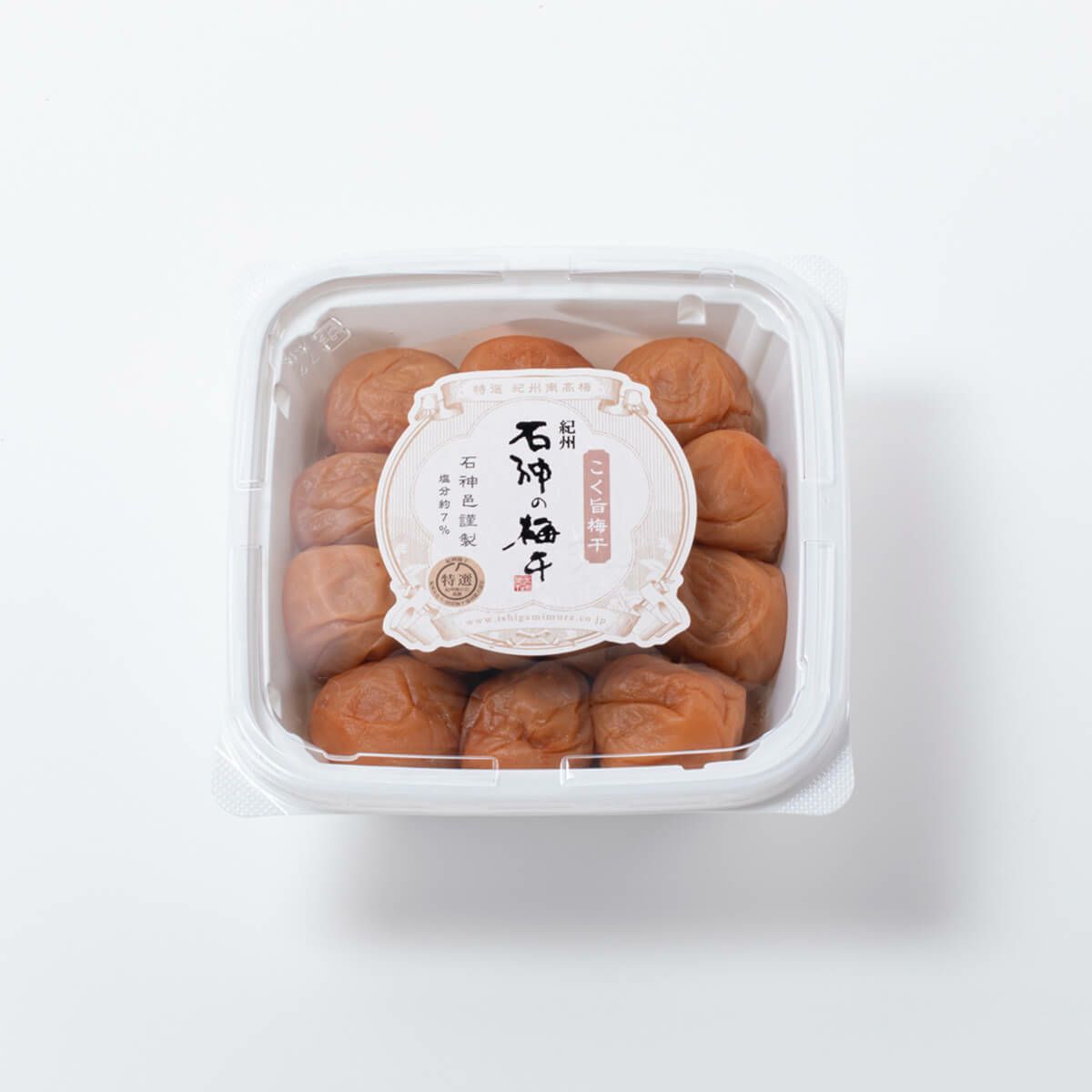 紀州南高梅 こく旨梅干 ペット容器 800g　石神邑オンラインショップ