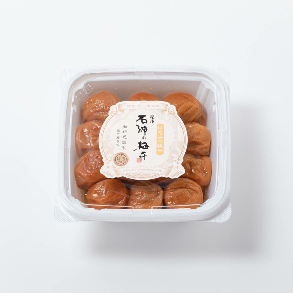 紀州南高梅 はちみつ梅干 PET容器 800g　石神邑オンラインショップ