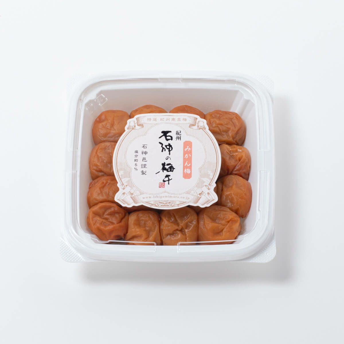 紀州南高梅 みかん梅 ペット容器 400g　石神邑オンラインショップ