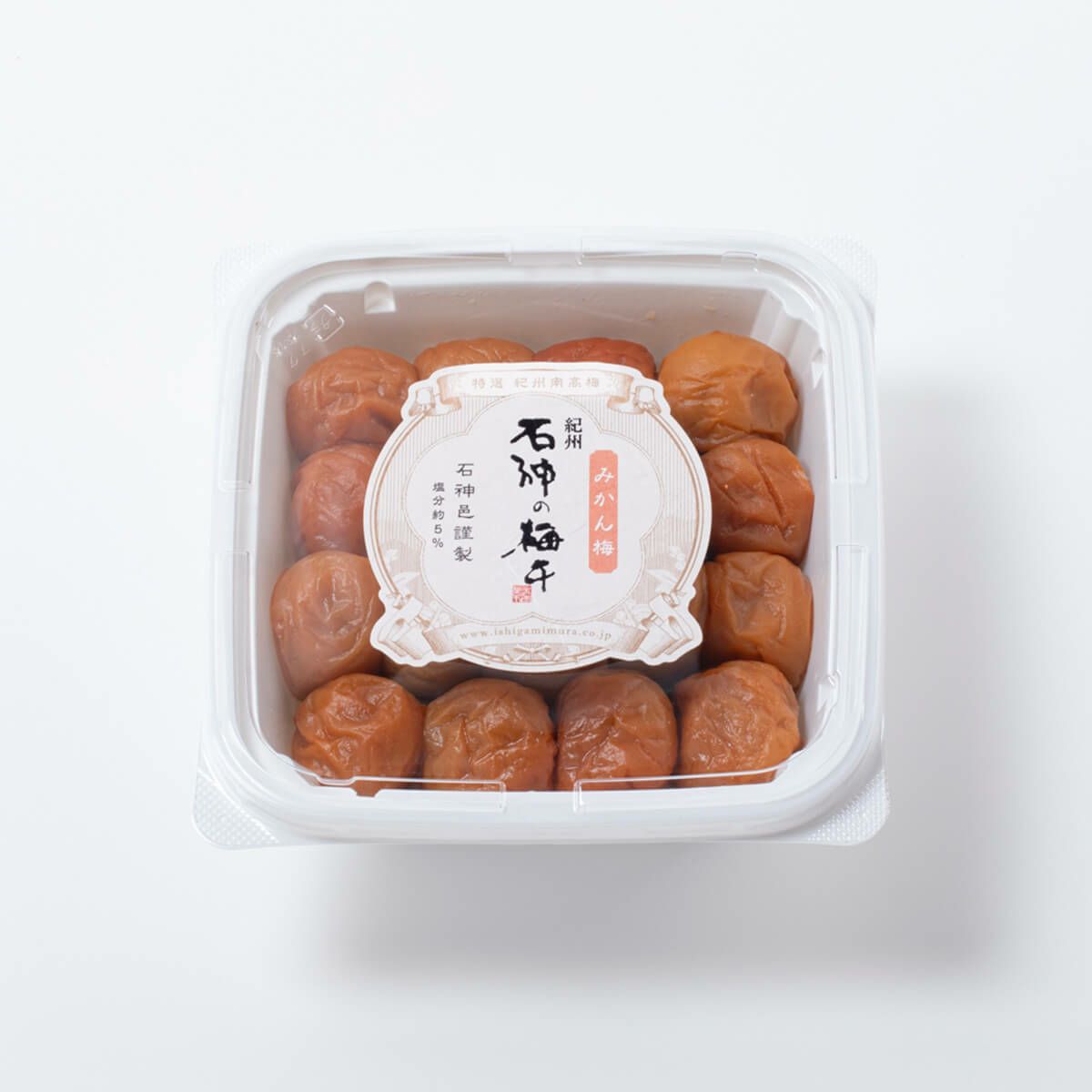 紀州南高梅 みかん梅 ペット容器 800g　石神邑オンラインショップ