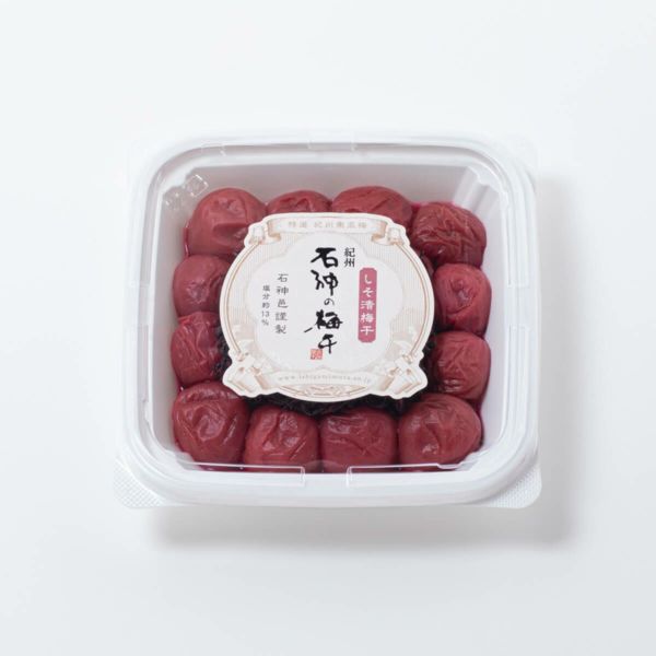 紀州南高梅 しそ漬梅干ペット容器 400g　石神邑オンラインショップ