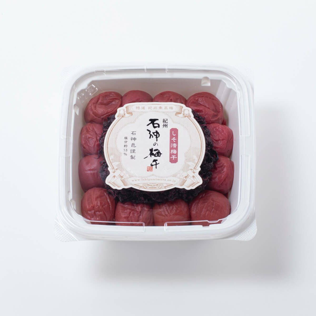 紀州南高梅 しそ漬梅干 ペット容器 800g　石神邑オンラインショップ