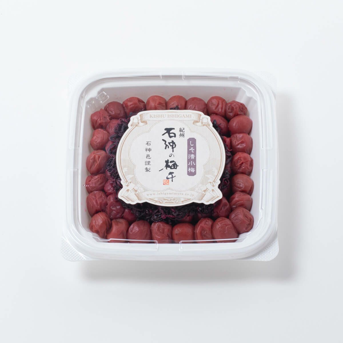 紀州南高梅 しそ漬小梅 ペット容器 400g　石神邑うす塩味梅干 ペット容器 400g　石神邑オンラインショップオンラインショップ