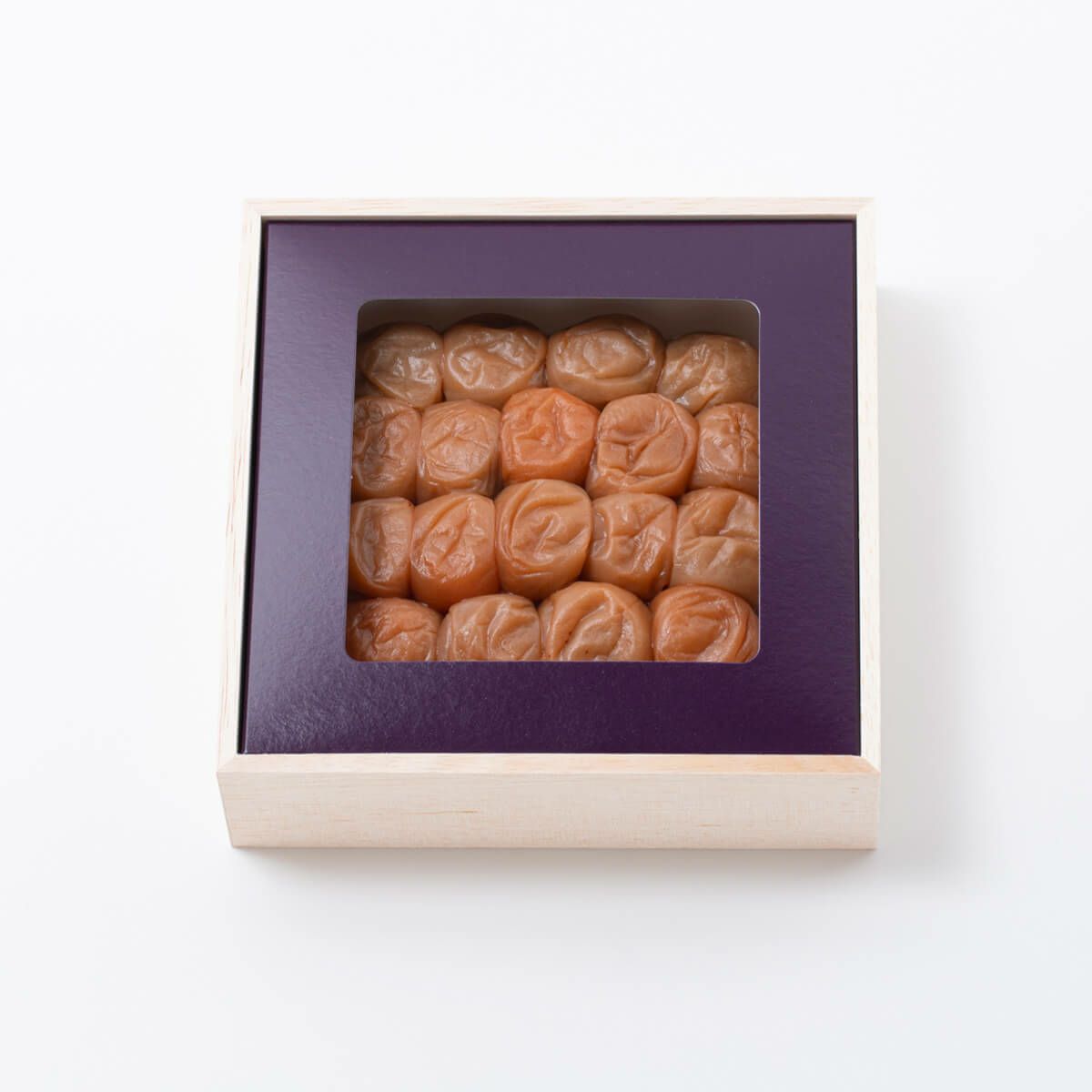 紀州南高梅　香壌栽培の白干梅 木箱 400g　石神邑オンラインショップ