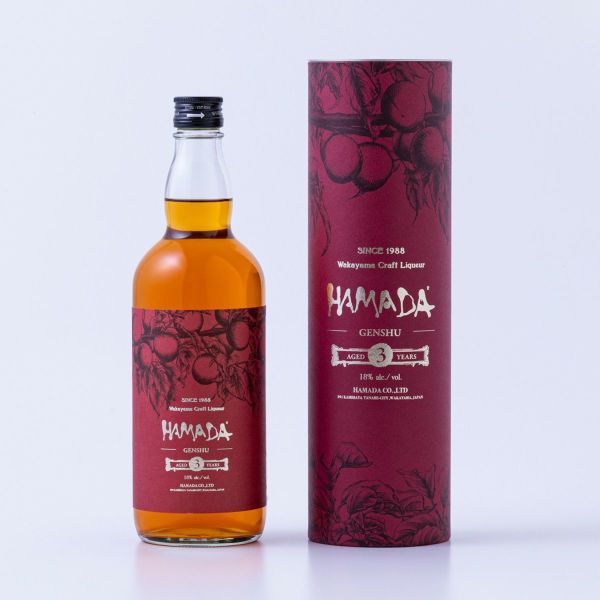 本格梅酒 「HAMADA」<br>赤ラベル 3年熟成 720ml