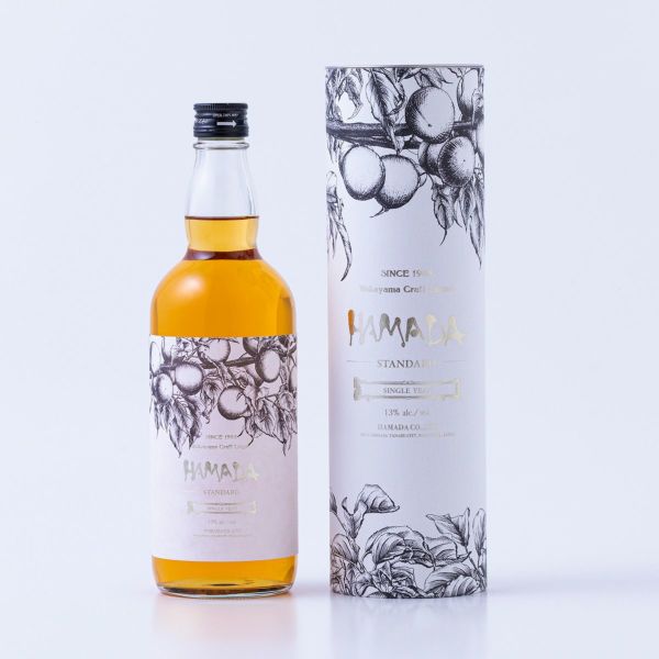 本格梅酒 「HAMADA」<br>白ラベル シングルイヤー 720ml