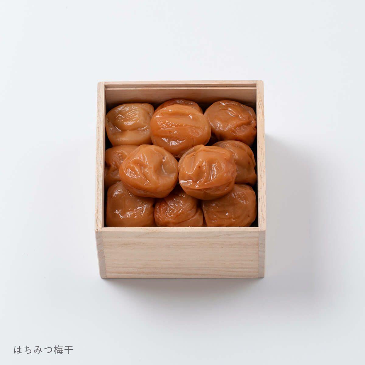 梅咲く木箱 はちみつ梅干 単品ギフト 250g水引き「梅結び」ラッピング　石神邑オンラインショップ