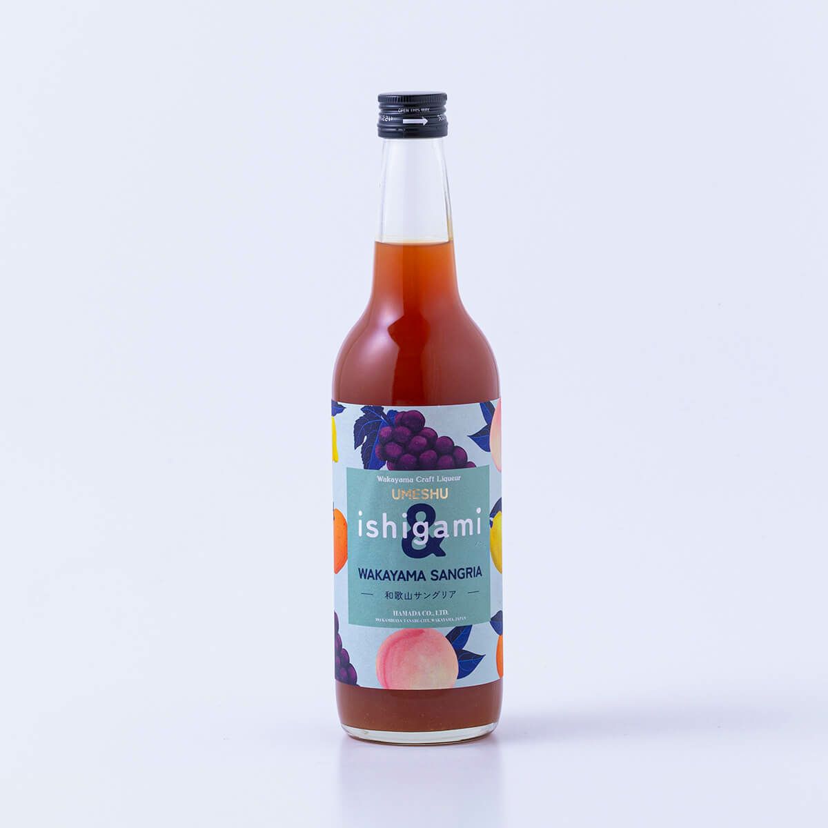 梅酒 ishigami＆（イシガミアンド）和歌山サングリア 600ml　石神邑オンラインショップ