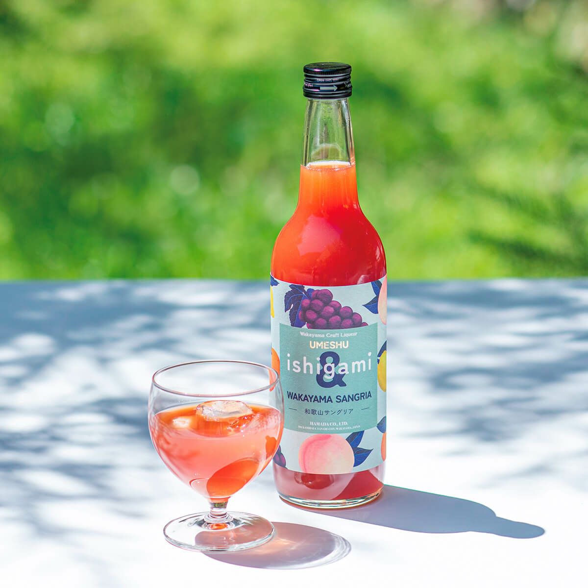 梅酒 ishigami＆（イシガミアンド）和歌山サングリア 600ml　石神邑オンラインショップ