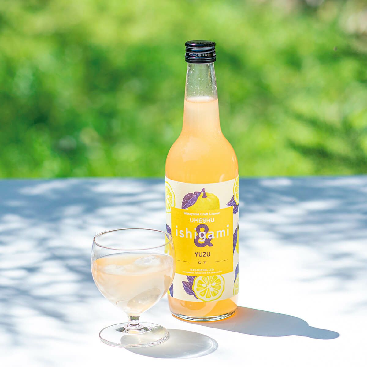 梅酒 ishigami＆（イシガミアンド）ゆず 600ml　石神邑オンラインショップ