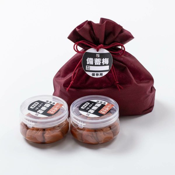 備蓄梅<br>（うす塩味梅干×2）