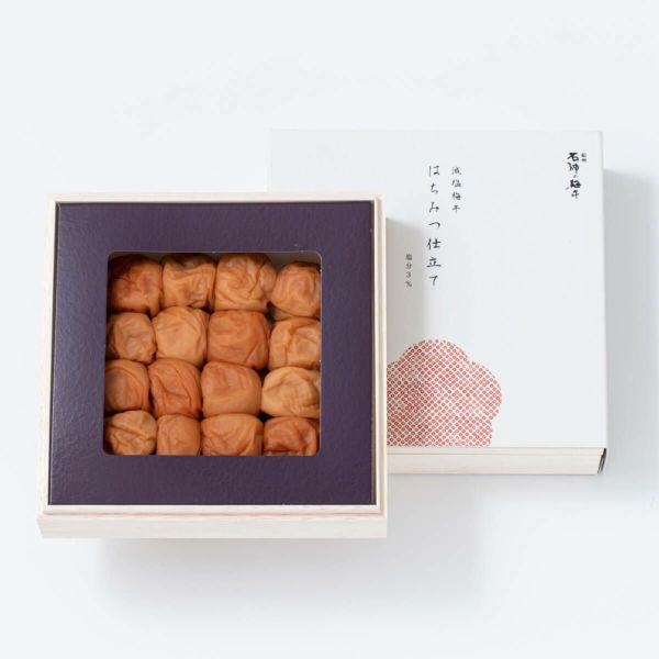 紀州石神 石神の梅干 うす塩味 400g | 石神邑公式オンラインショップ